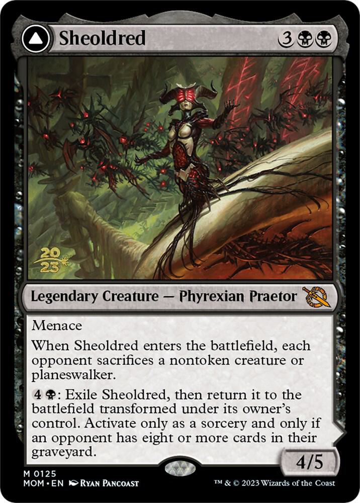 Sheoldred 125 (Prerelease Cards)  - Foil | Good Games Adelaide SA