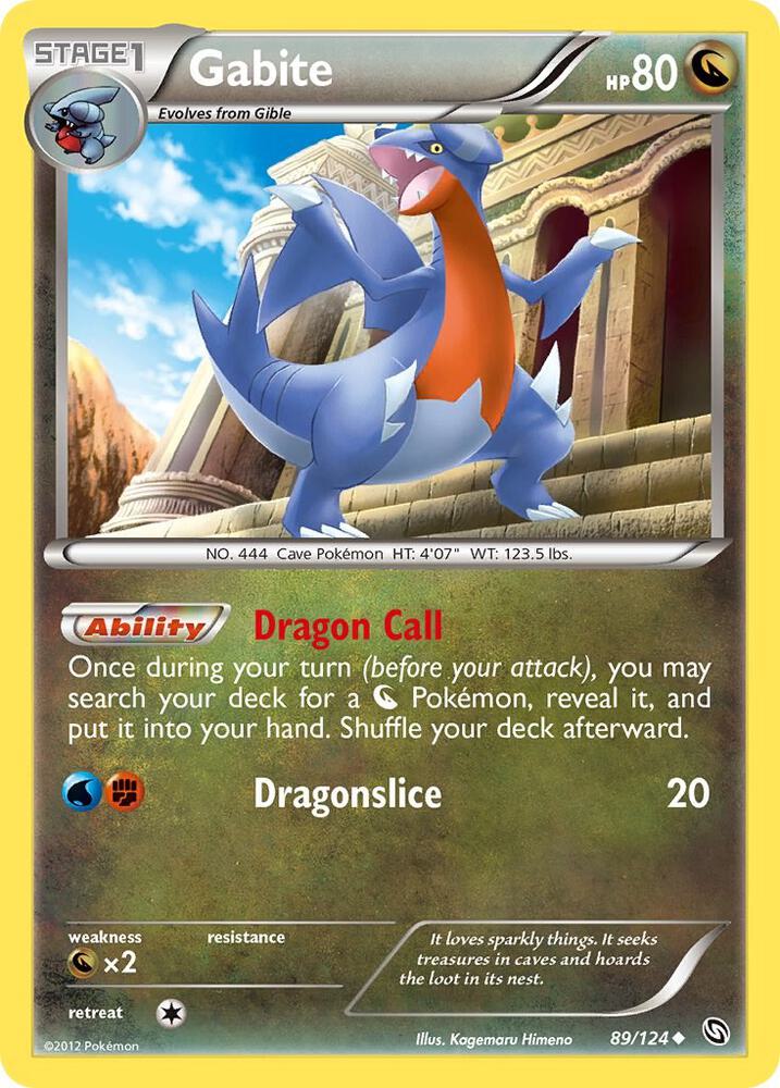 Gabite 89/124 (Dragons Exalted)  | Good Games Adelaide SA