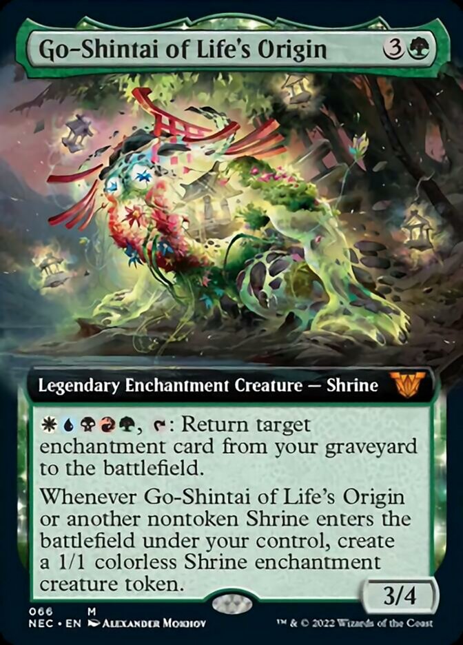 Go-Shintai of Life's Origin (Extended) [Kamigawa: Neon Dynasty Commander] | Good Games Adelaide SA