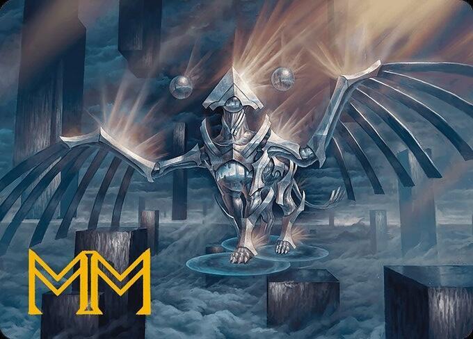 Sphinx of the Revelation Art Card Gold Stamped Signature 34 (Art Series: Modern Horizons 3)  | Good Games Adelaide SA