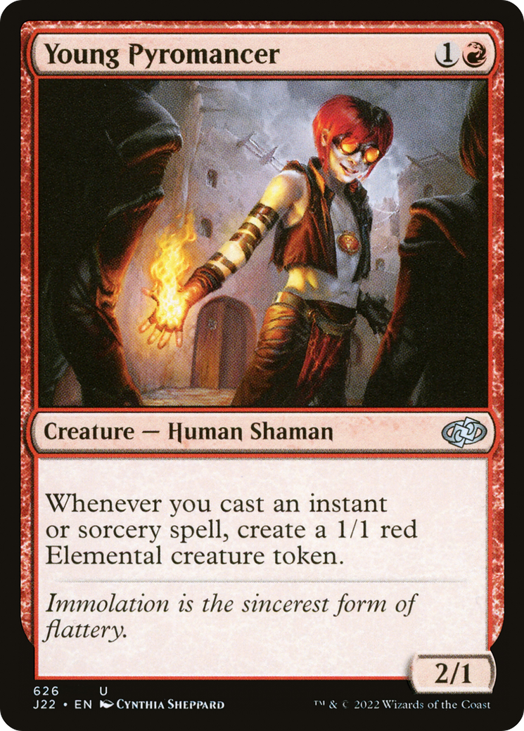 Young Pyromancer [Jumpstart 2022] | Good Games Adelaide SA