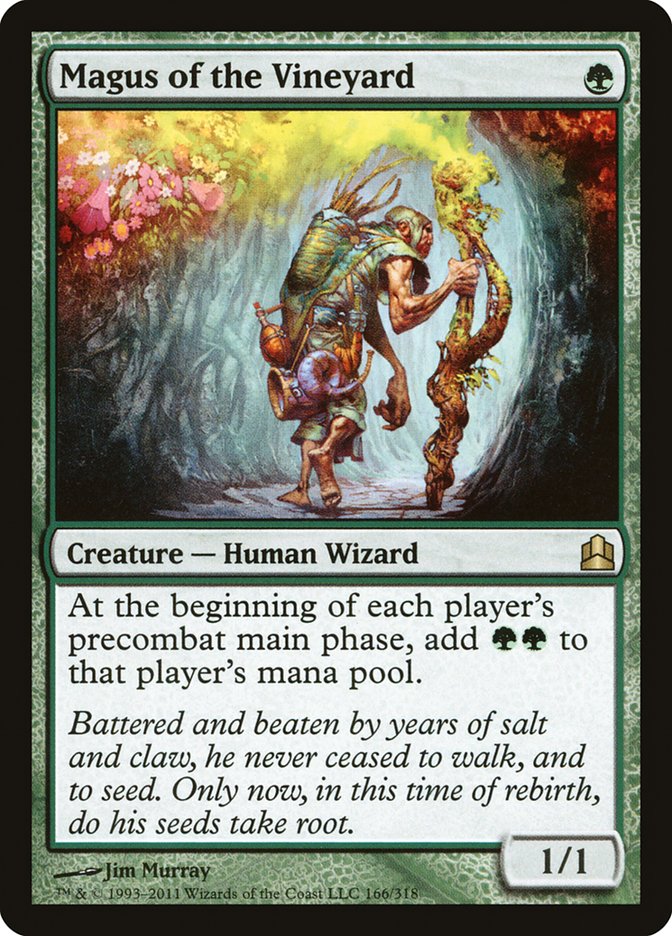 Magus of the Vineyard [Commander 2011] | Good Games Adelaide SA