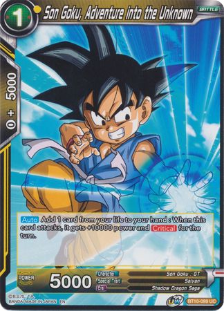 Son Goku, Adventure into the Unknown (BT10-099) [Rise of the Unison Warrior 2nd Edition] | Good Games Adelaide SA