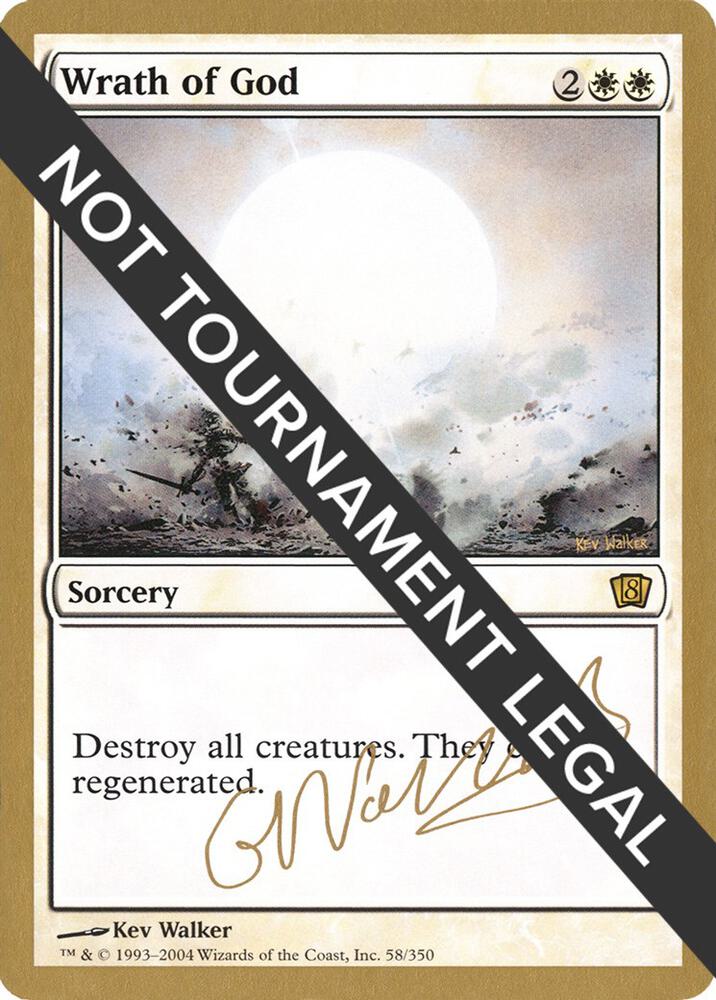 Wrath of God 2004 Gabriel Nassif 8ED gn58/103 (World Championship Decks)  | Good Games Adelaide SA