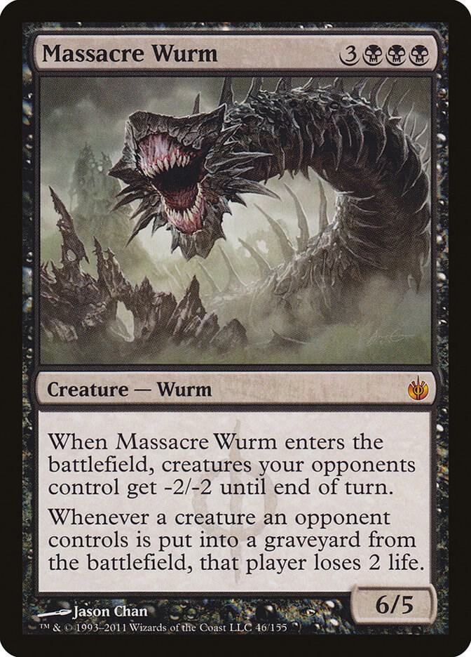 Massacre Wurm 46 (Mirrodin Besieged)  | Good Games Adelaide SA