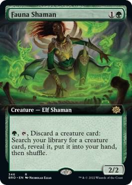 Fauna Shaman Extended Art 346 (The Brothers' War)  | Good Games Adelaide SA