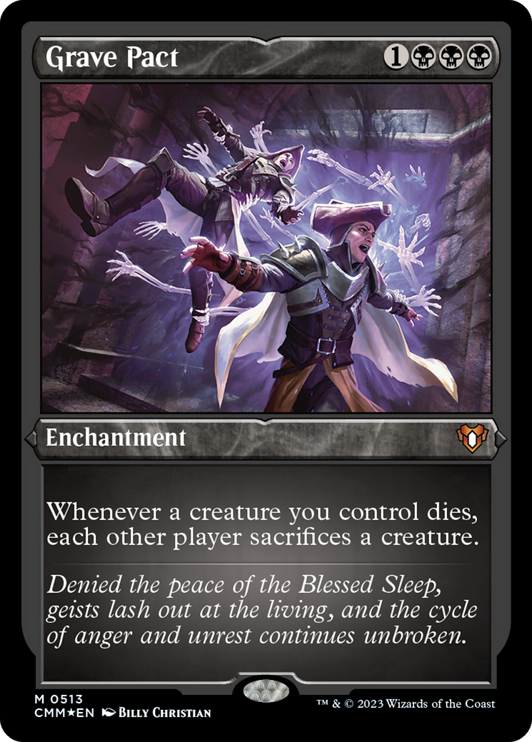 Grave Pact (Foil Etched) [Commander Masters] | Good Games Adelaide SA