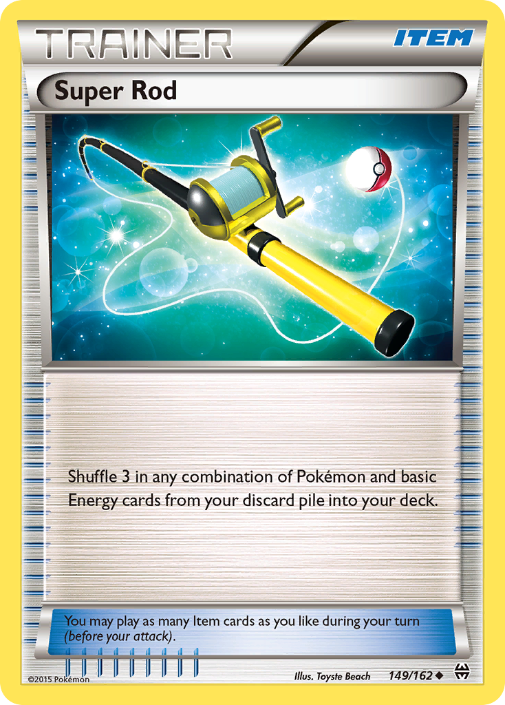 Super Rod (149/162) [XY: BREAKthrough] | Good Games Adelaide SA