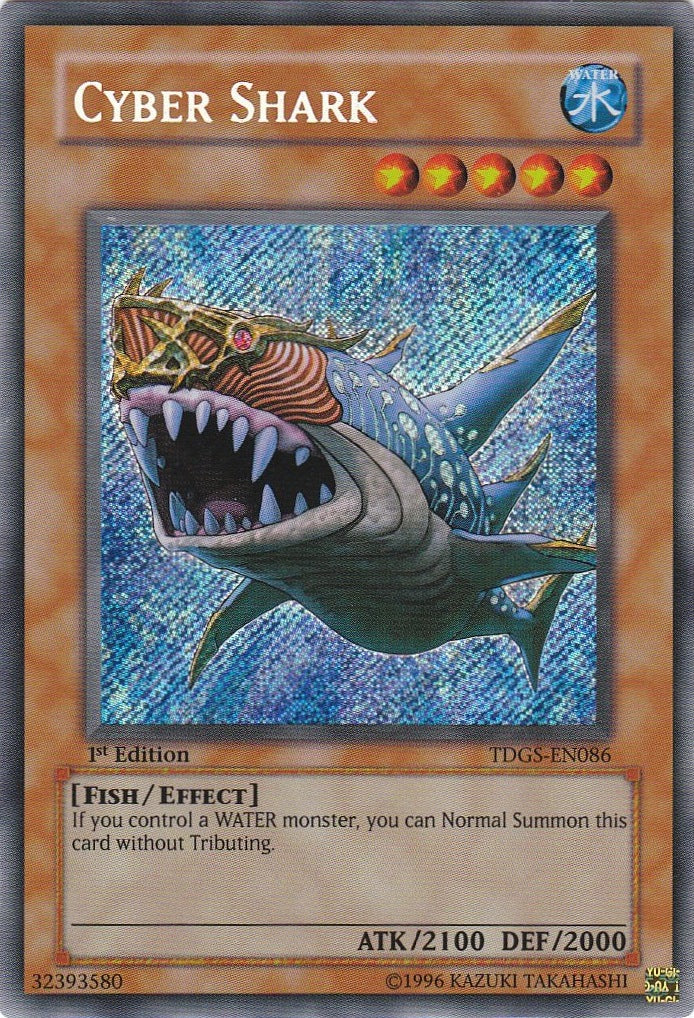 Cyber Shark [TDGS-EN086] Secret Rare | Good Games Adelaide SA