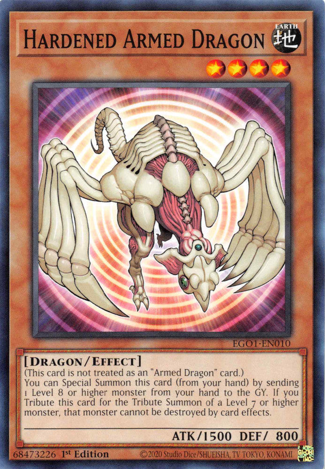 Hardened Armed Dragon [EGO1-EN010] Common | Good Games Adelaide SA