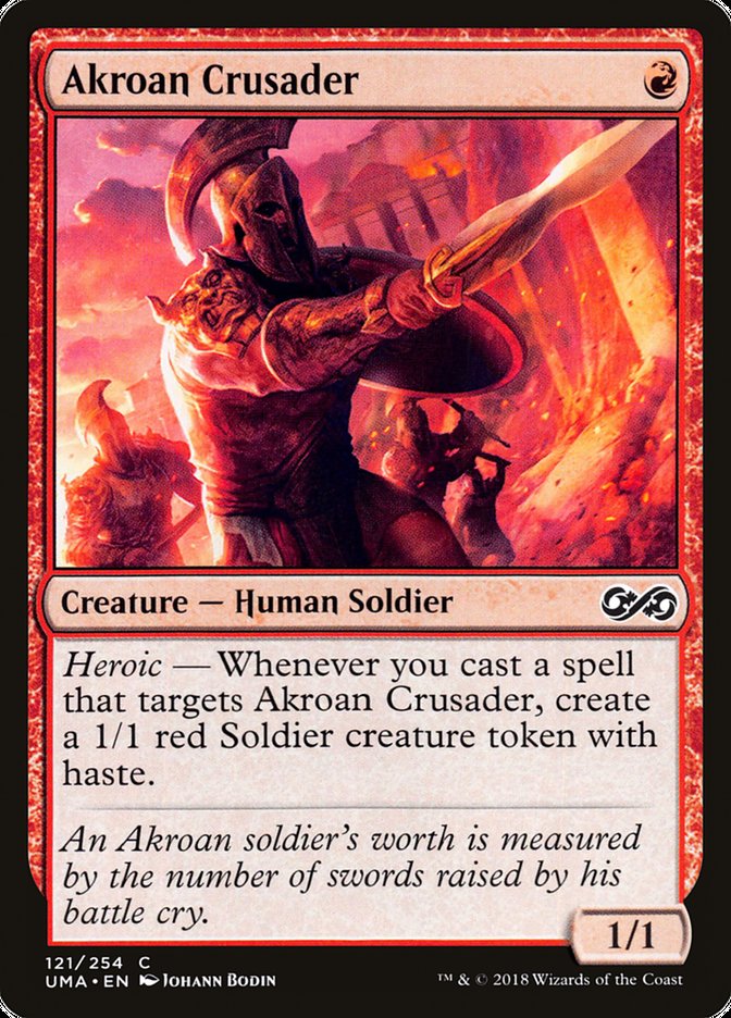 Akroan Crusader 121 (Ultimate Masters)  | Good Games Adelaide SA