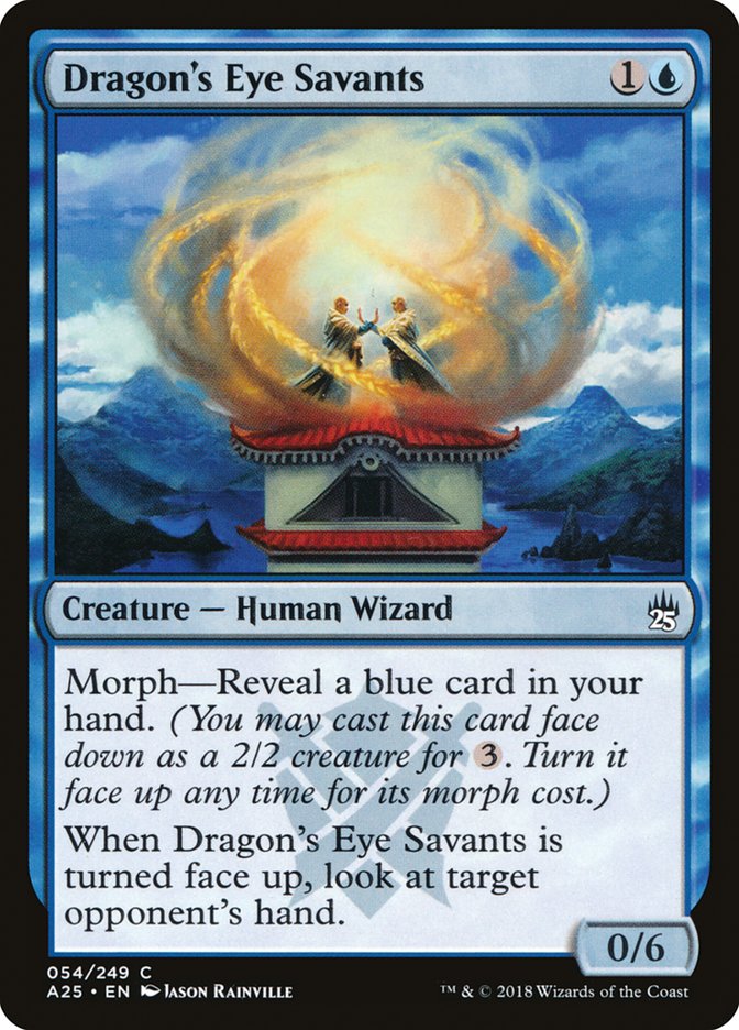 Dragon's Eye Savants 54 (Masters 25)  - Foil | Good Games Adelaide SA