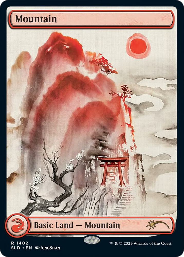 Mountain 1402 1402 (Secret Lair Drop Series)  - Foil | Good Games Adelaide SA