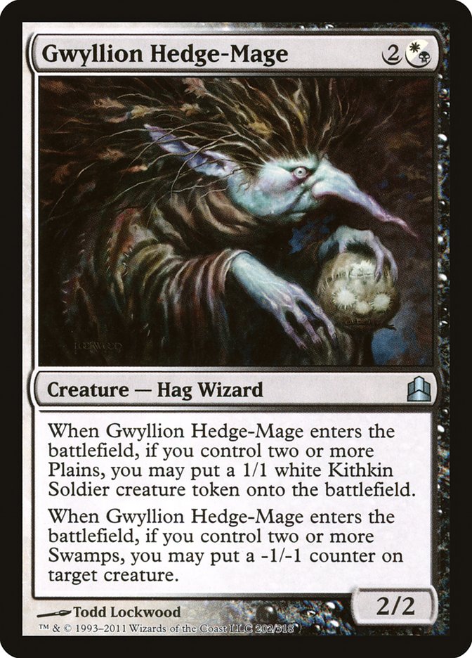 Gwyllion Hedge-Mage [Commander 2011] | Good Games Adelaide SA