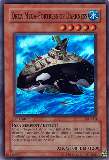 Orca Mega-Fortress of Darkness [IOC-084] Super Rare | Good Games Adelaide SA