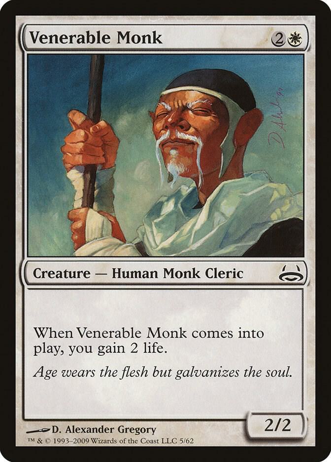 Venerable Monk 5 (Duel Decks: Divine vs. Demonic)  | Good Games Adelaide SA