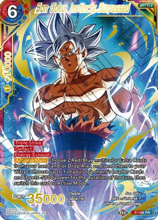 Son Goku, Instincts Surpassed (Gold Stamped) [P-198] | Good Games Adelaide SA