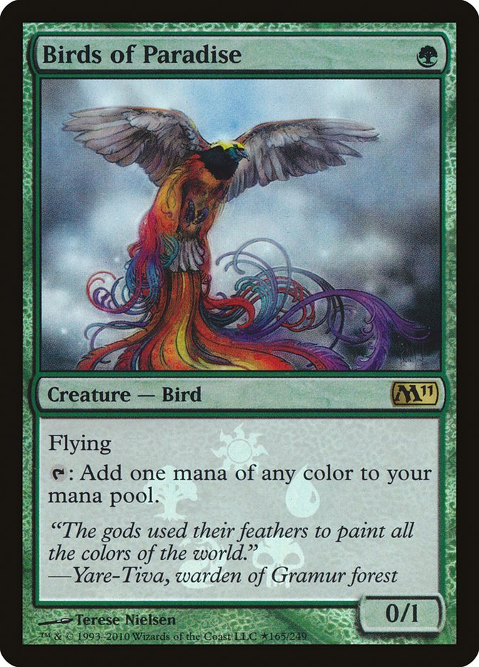 Birds of Paradise (Buy-A-Box) [Magic 2011 Promos] | Good Games Adelaide SA