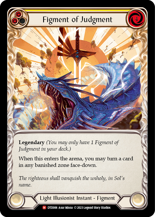 Figment of Judgment // Themis, Archangel of Judgment [DTD006] (Dusk Till Dawn) | Good Games Adelaide SA