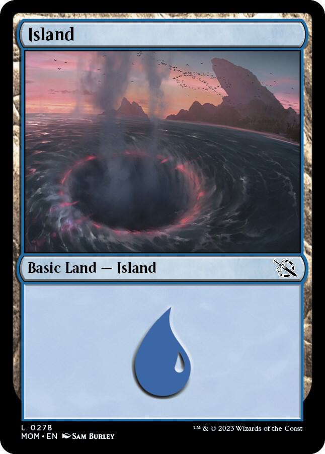Island 278 (March of the Machine)  - Foil | Good Games Adelaide SA