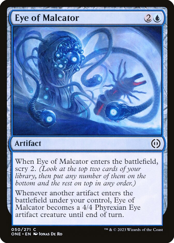Eye of Malcator 50 (Phyrexia: All Will Be One)  | Good Games Adelaide SA