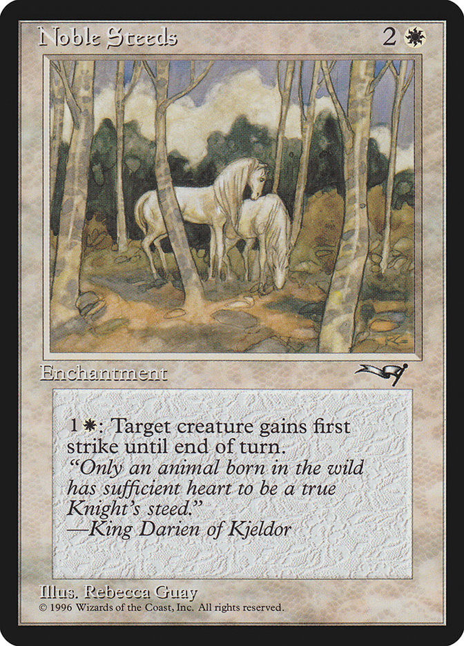 Noble Steeds 141 (Alliances)  | Good Games Adelaide SA