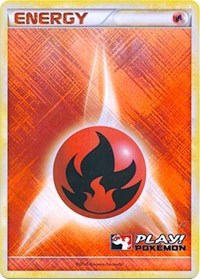 Fire Energy (2010 Play Pokemon Promo) [League & Championship Cards] | Good Games Adelaide SA