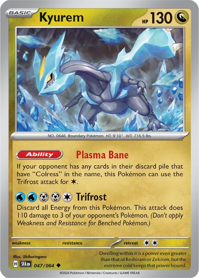 Kyurem 047/064 (SV: Shrouded Fable)  | Good Games Adelaide SA