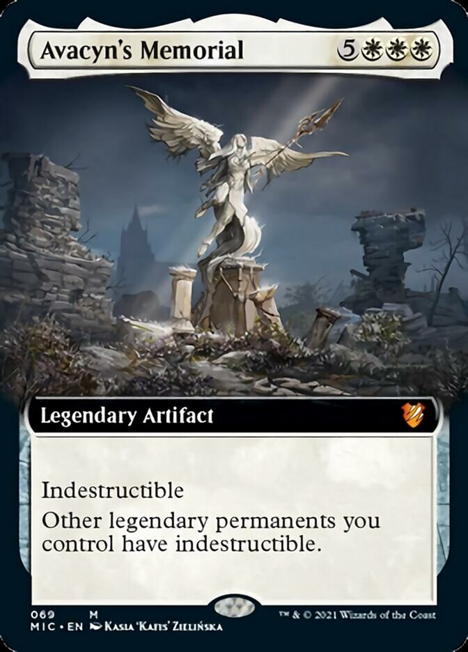 Avacyn's Memorial (Extended) [Innistrad: Midnight Hunt Commander] | Good Games Adelaide SA