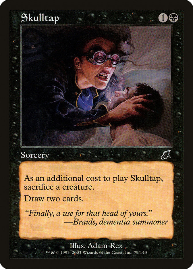 Skulltap 73 (Scourge)  - Foil | Good Games Adelaide SA