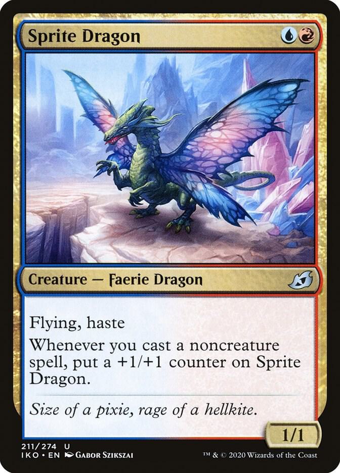 Sprite Dragon 211 (Ikoria: Lair of Behemoths)  - Foil | Good Games Adelaide SA