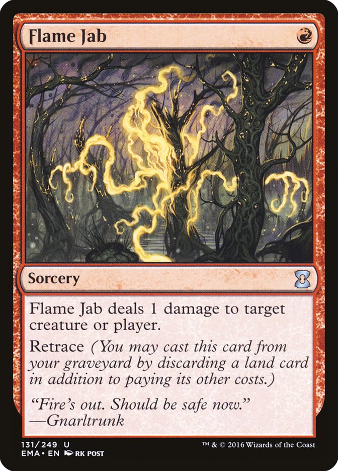 Flame Jab 131 (Eternal Masters)  - Foil | Good Games Adelaide SA