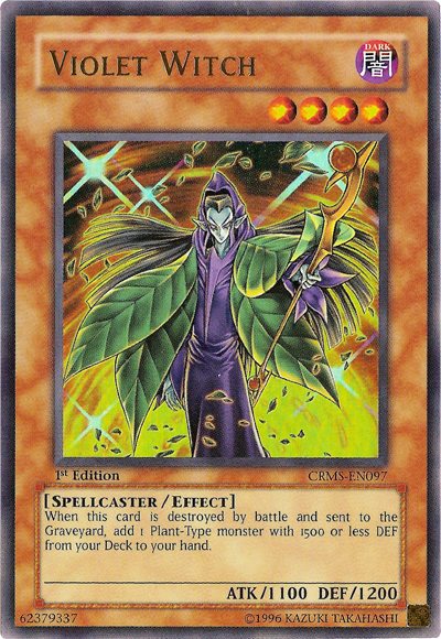 Violet Witch [CRMS-EN097] Ultra Rare | Good Games Adelaide SA