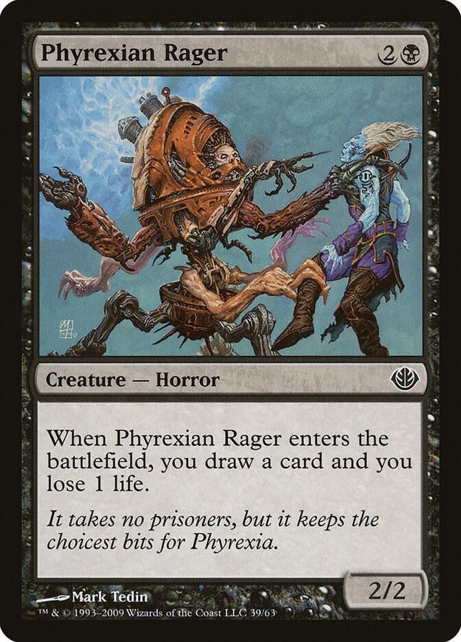 Phyrexian Rager 39 (Duel Decks: Garruk vs. Liliana)  | Good Games Adelaide SA