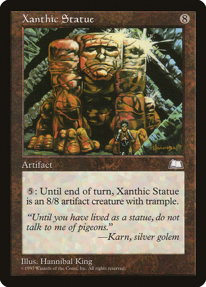 Xanthic Statue [Weatherlight] | Good Games Adelaide SA