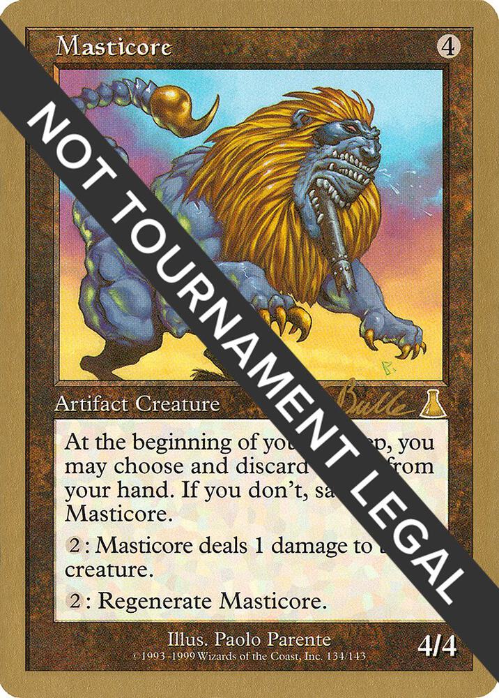 Masticore 1999 Kai Budde UDS  (World Championship Decks)  | Good Games Adelaide SA