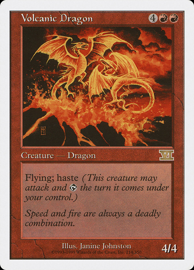 Volcanic Dragon [Classic Sixth Edition] | Good Games Adelaide SA