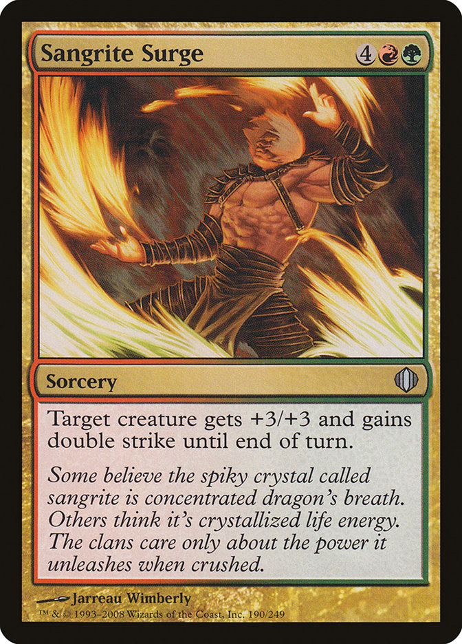 Sangrite Surge 190 (Shards of Alara)  | Good Games Adelaide SA