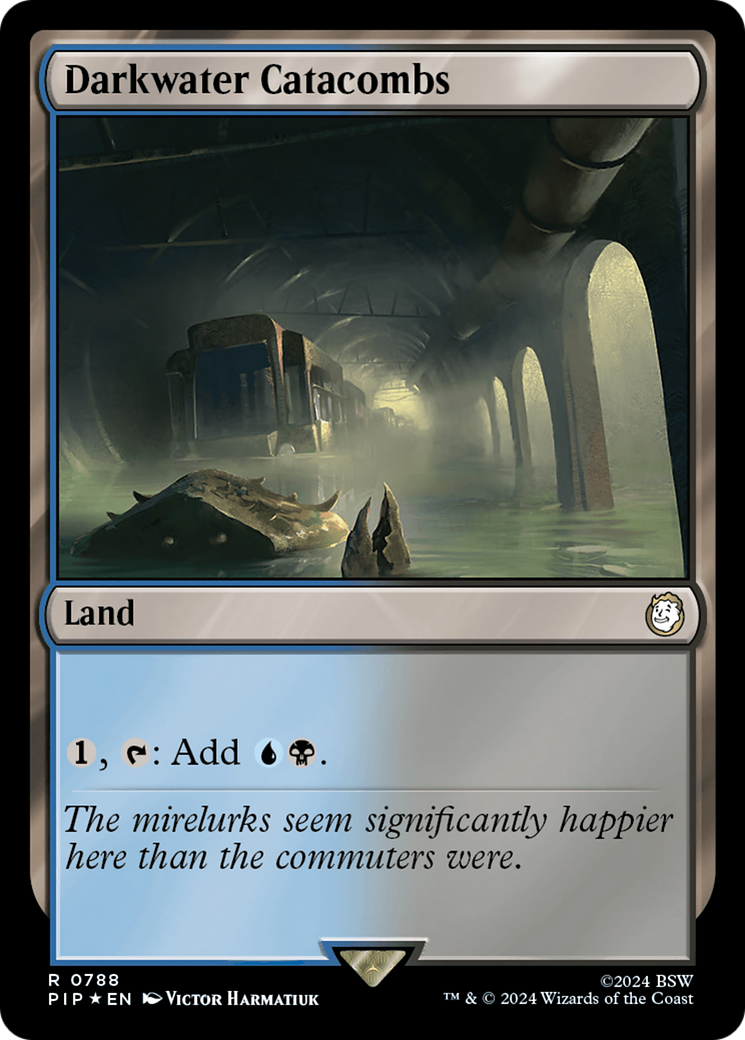 Darkwater Catacombs (Surge Foil) [Fallout] | Good Games Adelaide SA
