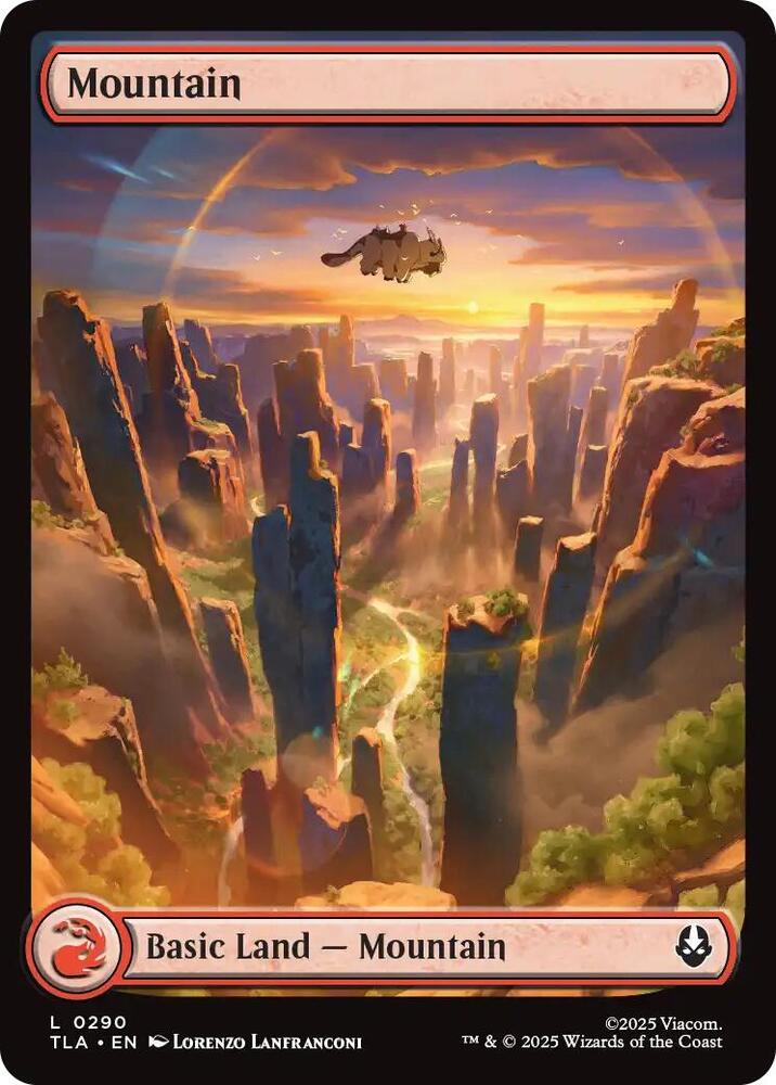 Mountain 0290 290 (Avatar: The Last Airbender)  | Good Games Adelaide SA