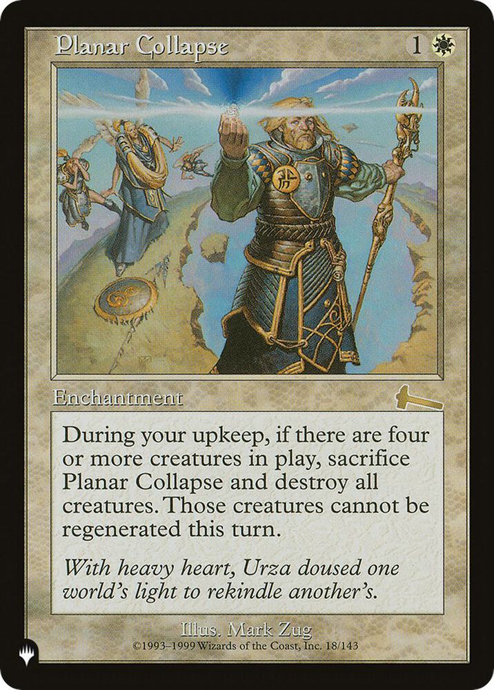 Planar Collapse 18/143 (The List Reprints)  | Good Games Adelaide SA