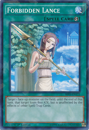 Forbidden Lance [BP03-EN172] Shatterfoil Rare | Good Games Adelaide SA