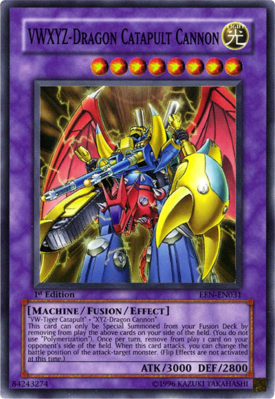 VWXYZ-Dragon Catapult Cannon [EEN-EN031] Super Rare | Good Games Adelaide SA