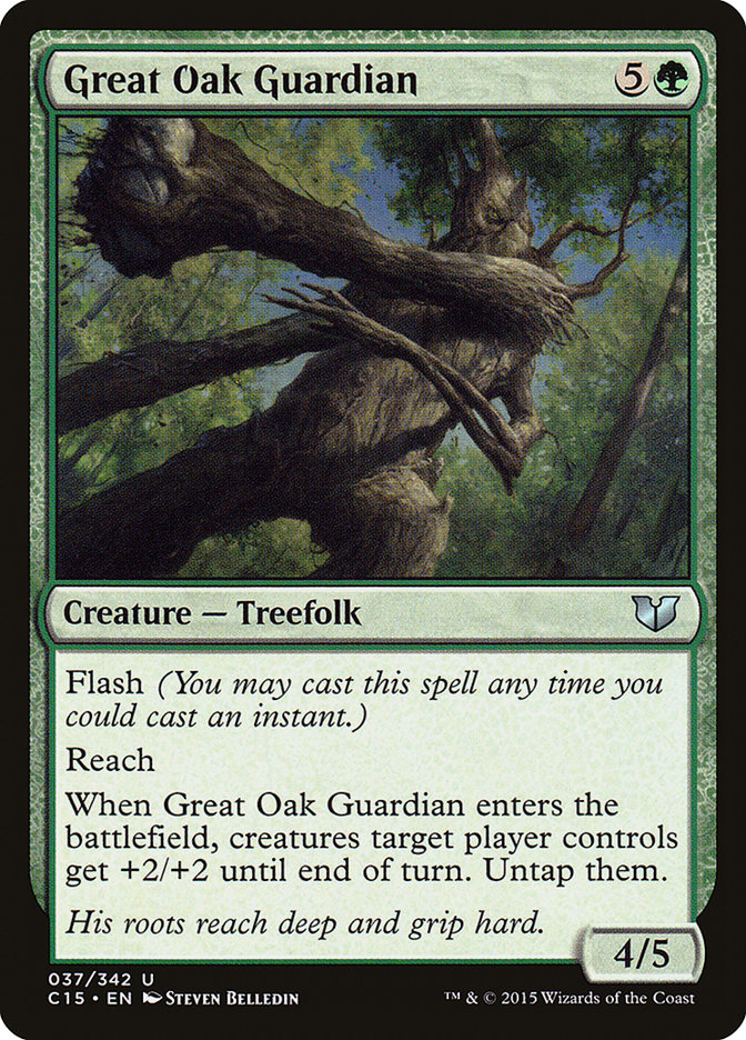 Great Oak Guardian [Commander 2015] | Good Games Adelaide SA