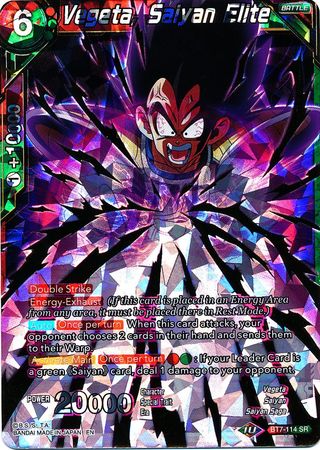Vegeta, Saiyan Elite [BT7-114] | Good Games Adelaide SA