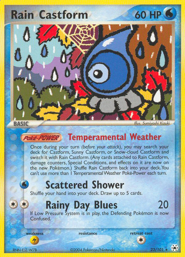 Rain Castform (23/101) [EX: Hidden Legends] | Good Games Adelaide SA