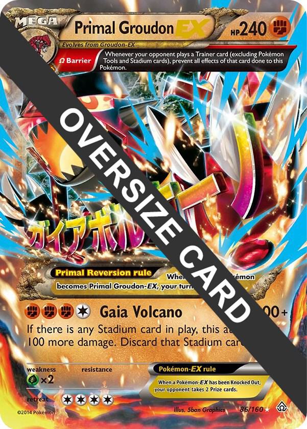 Primal Groudon EX 86 160 086/160 (Jumbo Cards)  - Holofoil | Good Games Adelaide SA