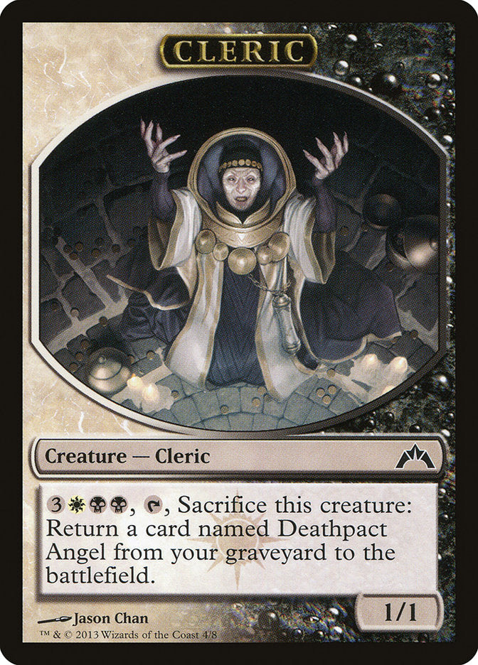 Cleric Token [Gatecrash Tokens] | Good Games Adelaide SA