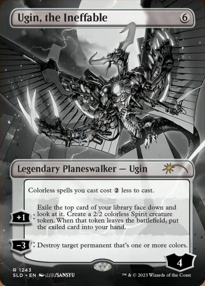 Ugin, the Ineffable (Borderless) [Secret Lair Drop Series] | Good Games Adelaide SA