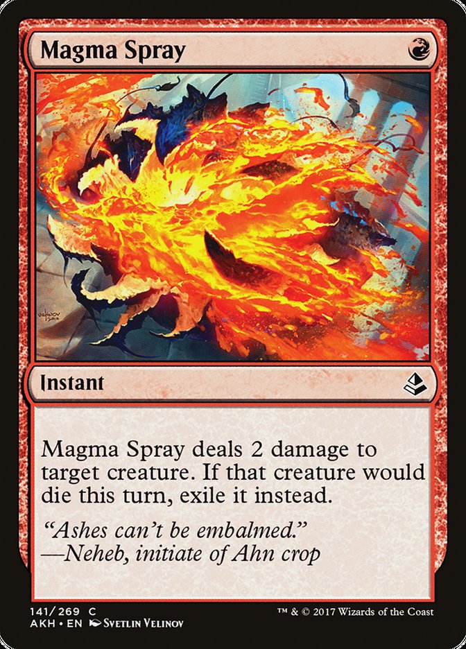 Magma Spray 141 (Amonkhet)  - Foil | Good Games Adelaide SA